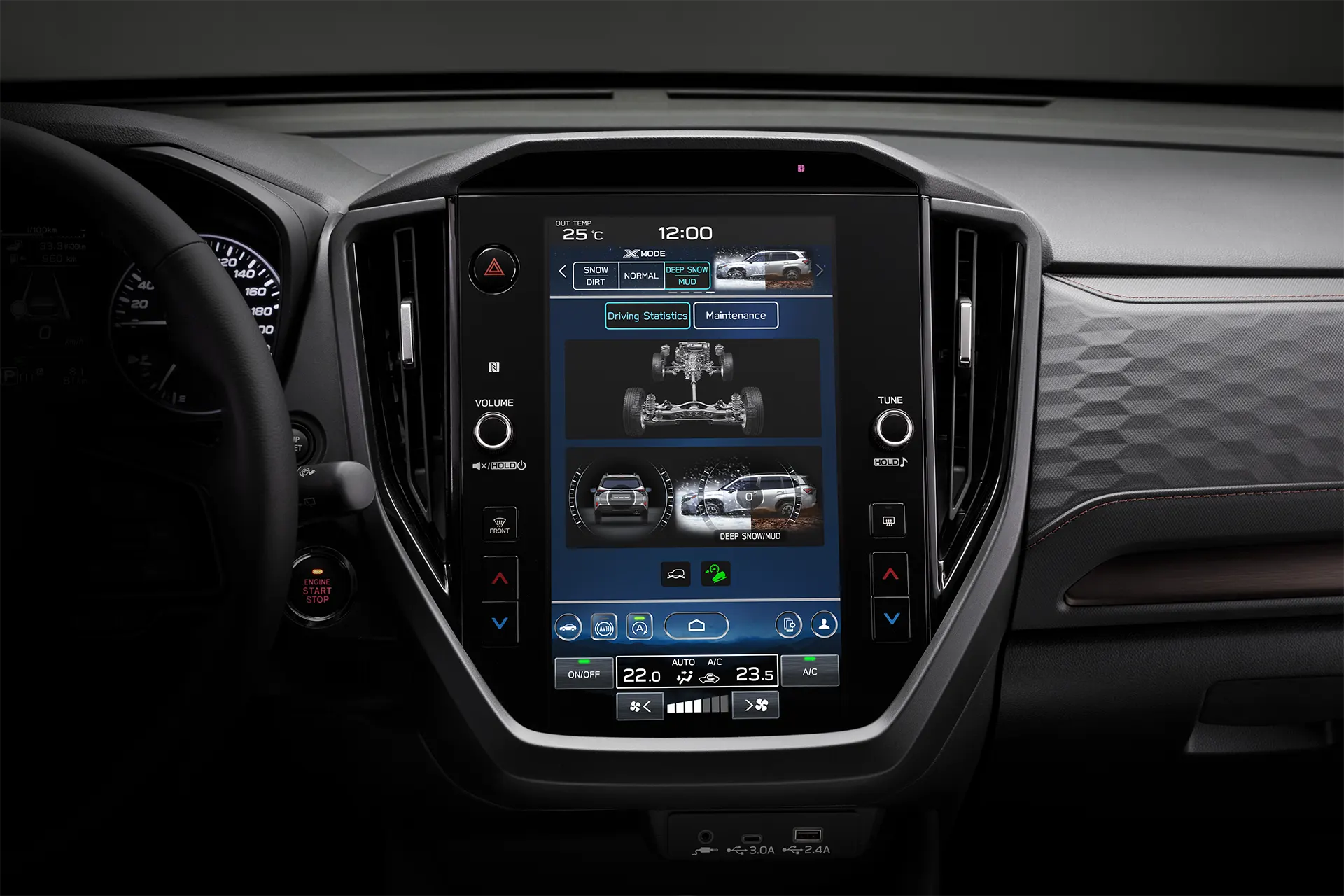 Forester Off road - Funciones x-mod