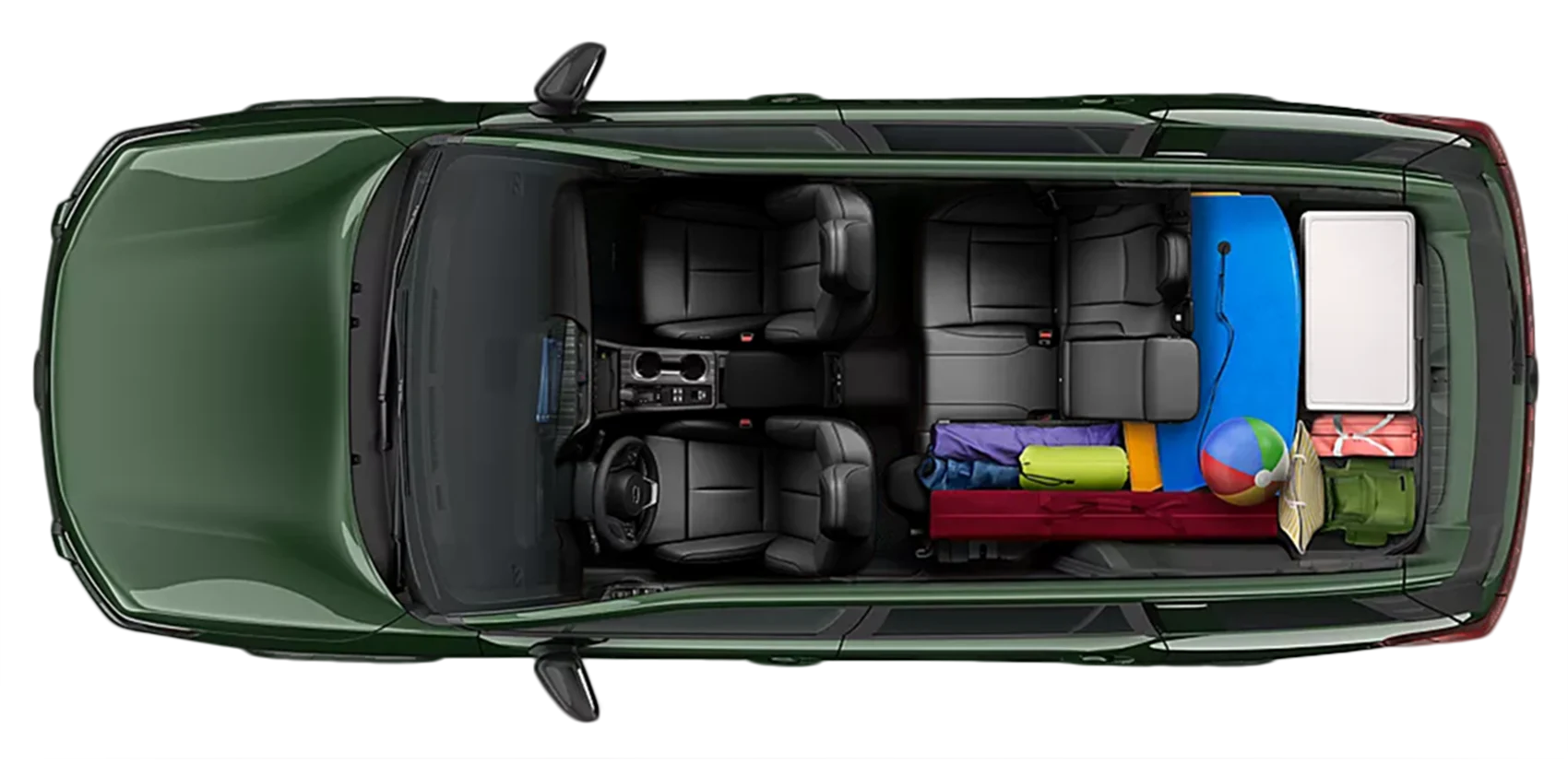 Foto Subaru Outback capacidad interior