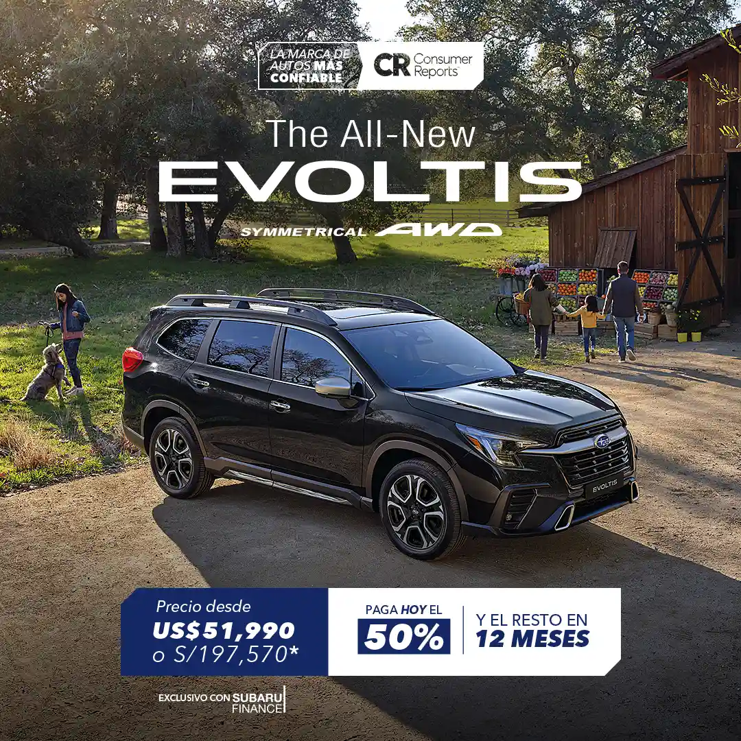 Subaru Evoltis Precio