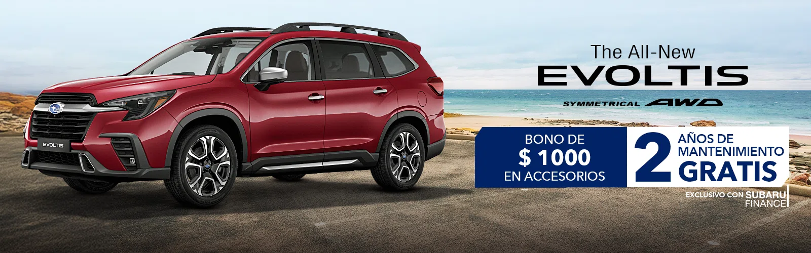 Subaru Evoltis Precio