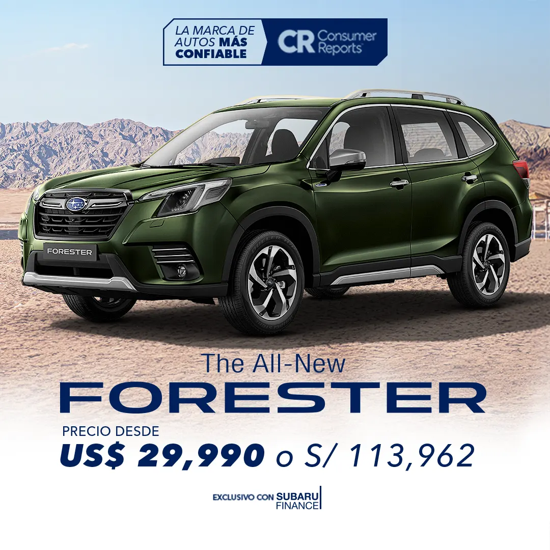 Subaru Forester Precio