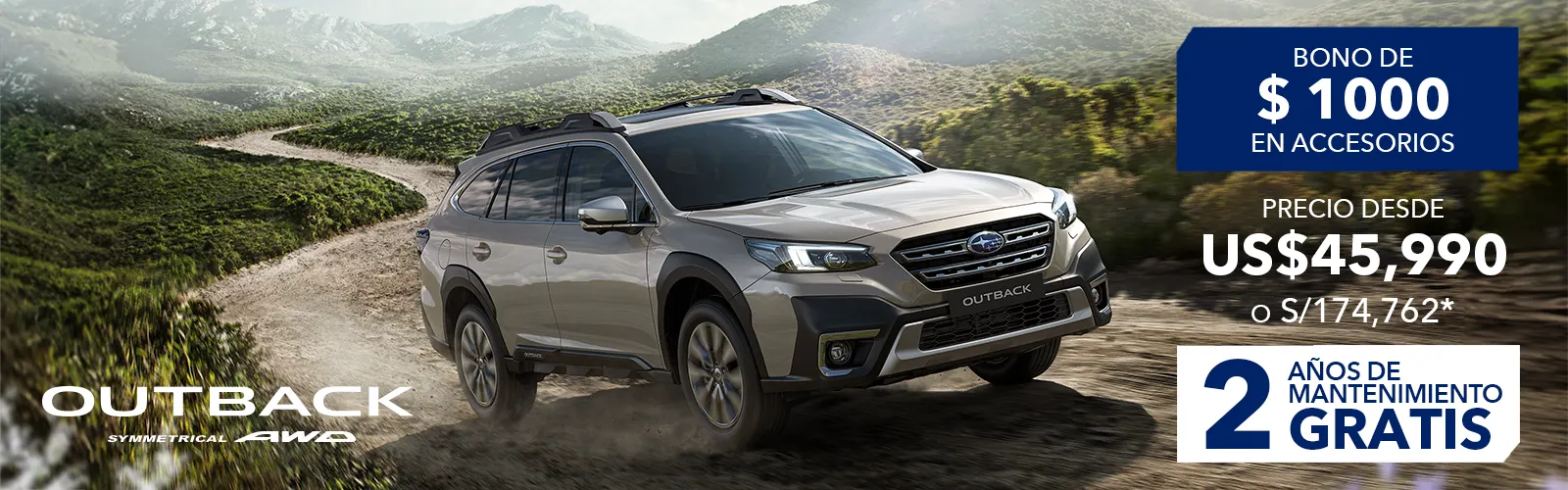 Subaru Outback Precio